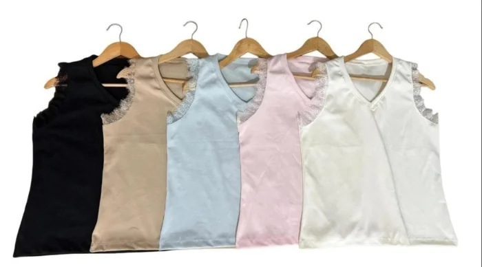 Musculosa con Puntilla