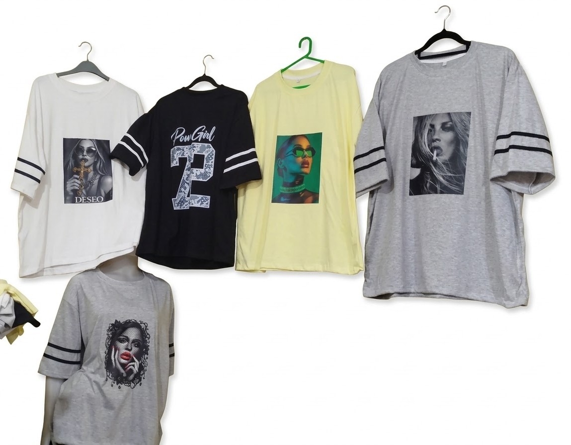 Remeras Overzai de Jersey Peinado - Imagen 3