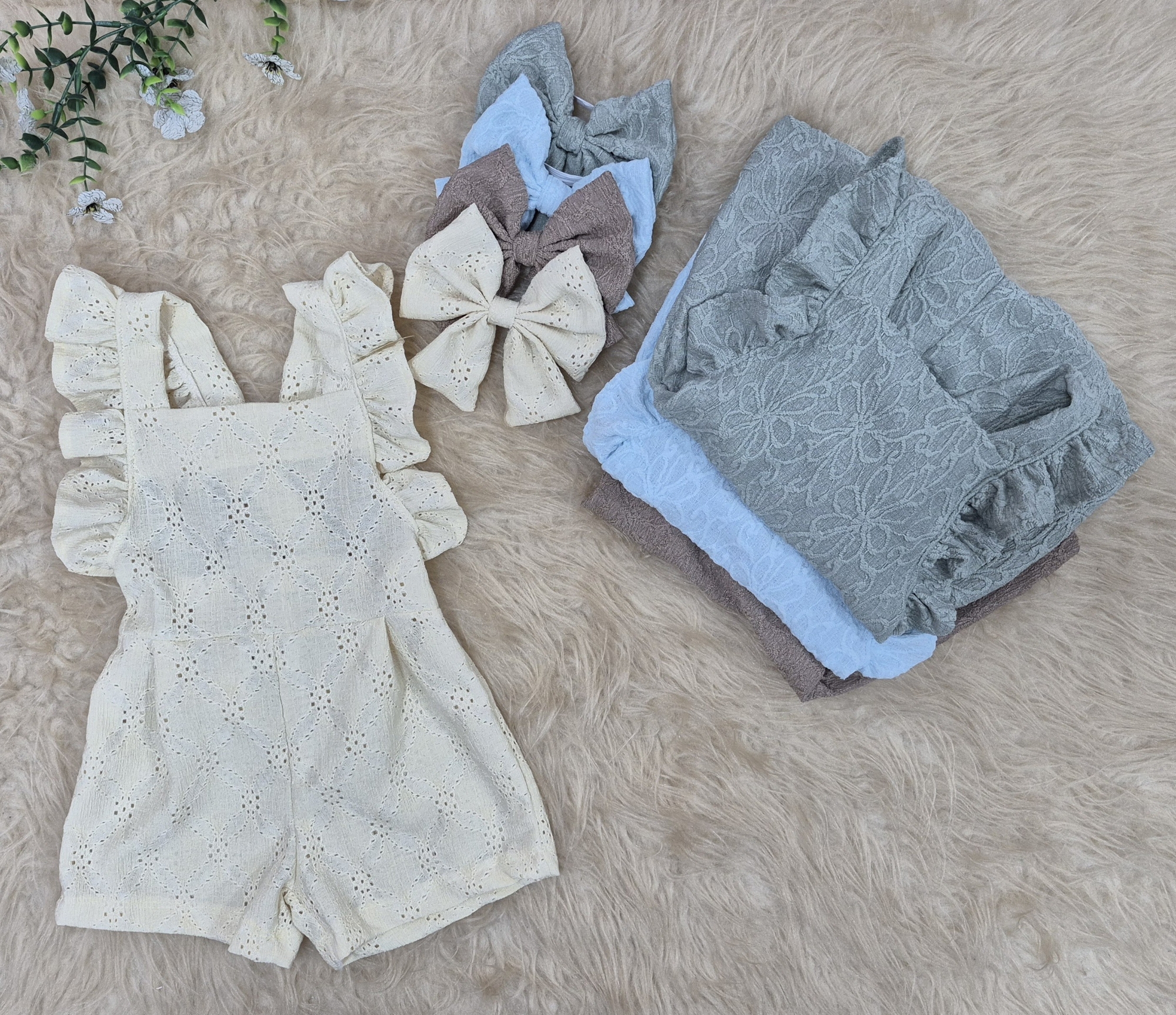 Enterito  Mily  con Moño  Hawai Broderi - Imagen 6