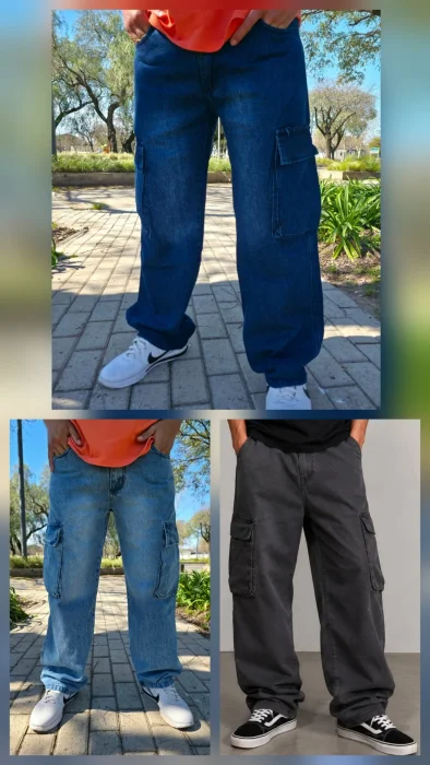 Pantalon Baggy Cargo