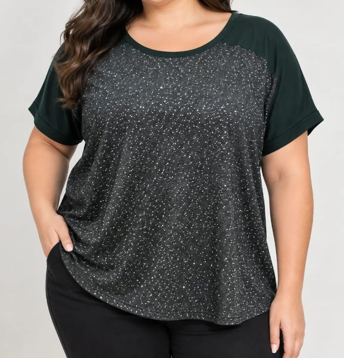 Remera de Lurex Talles Especiales