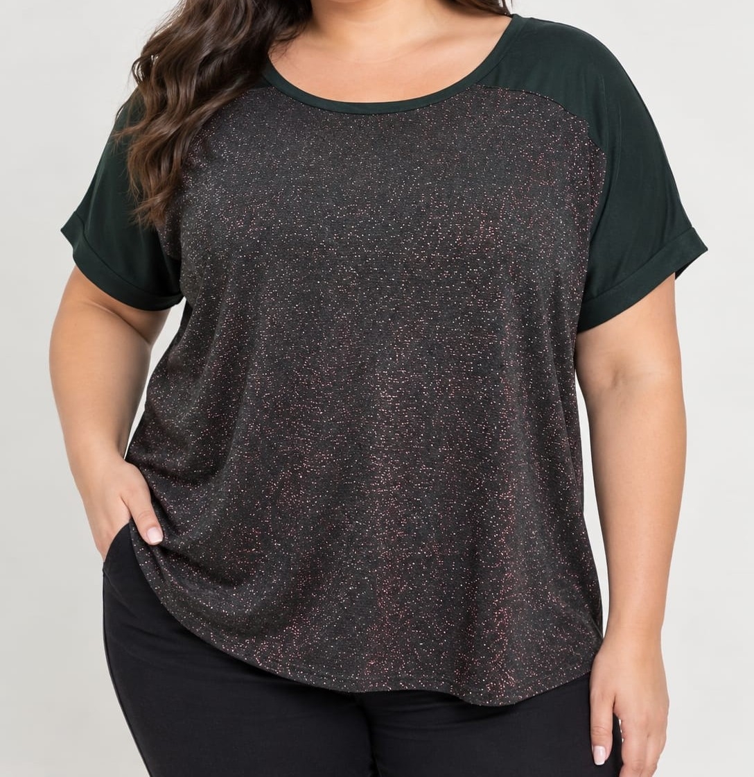 Remera de Lurex Talles Especiales - Imagen 2