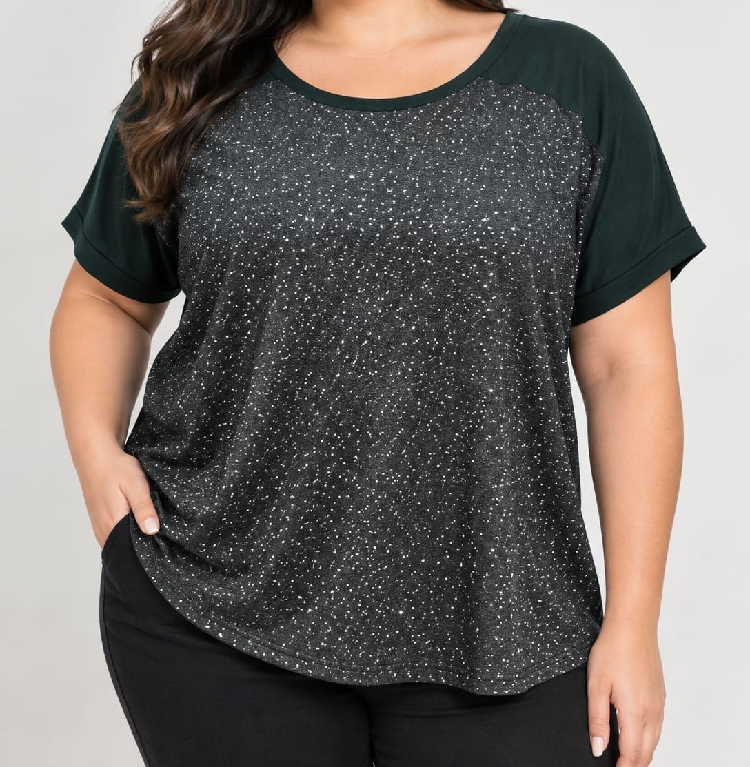 Remera Lurex Talles Especiales - Imagen 2