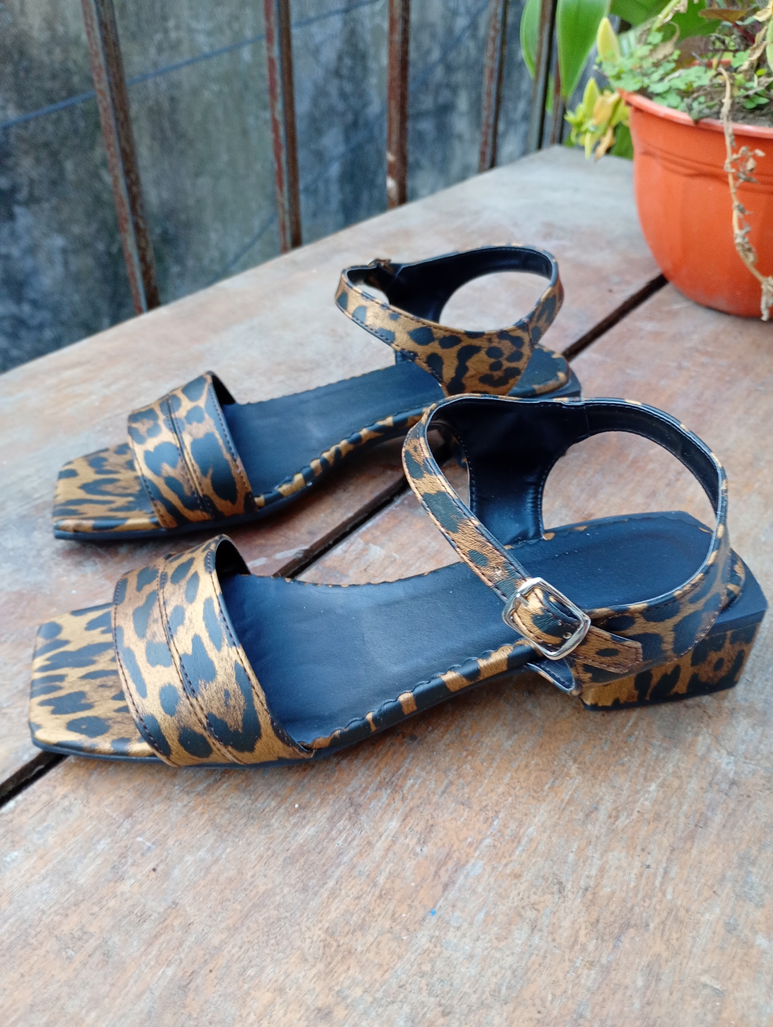 Sandalias Taco Cuadrado. - Imagen 6