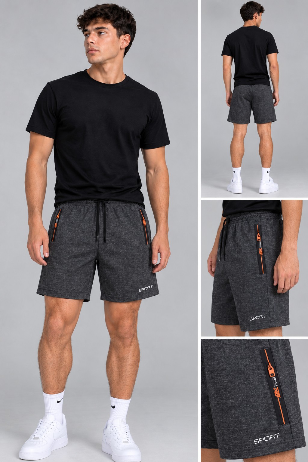 Shorts Tipo Bermuda - Imagen 3