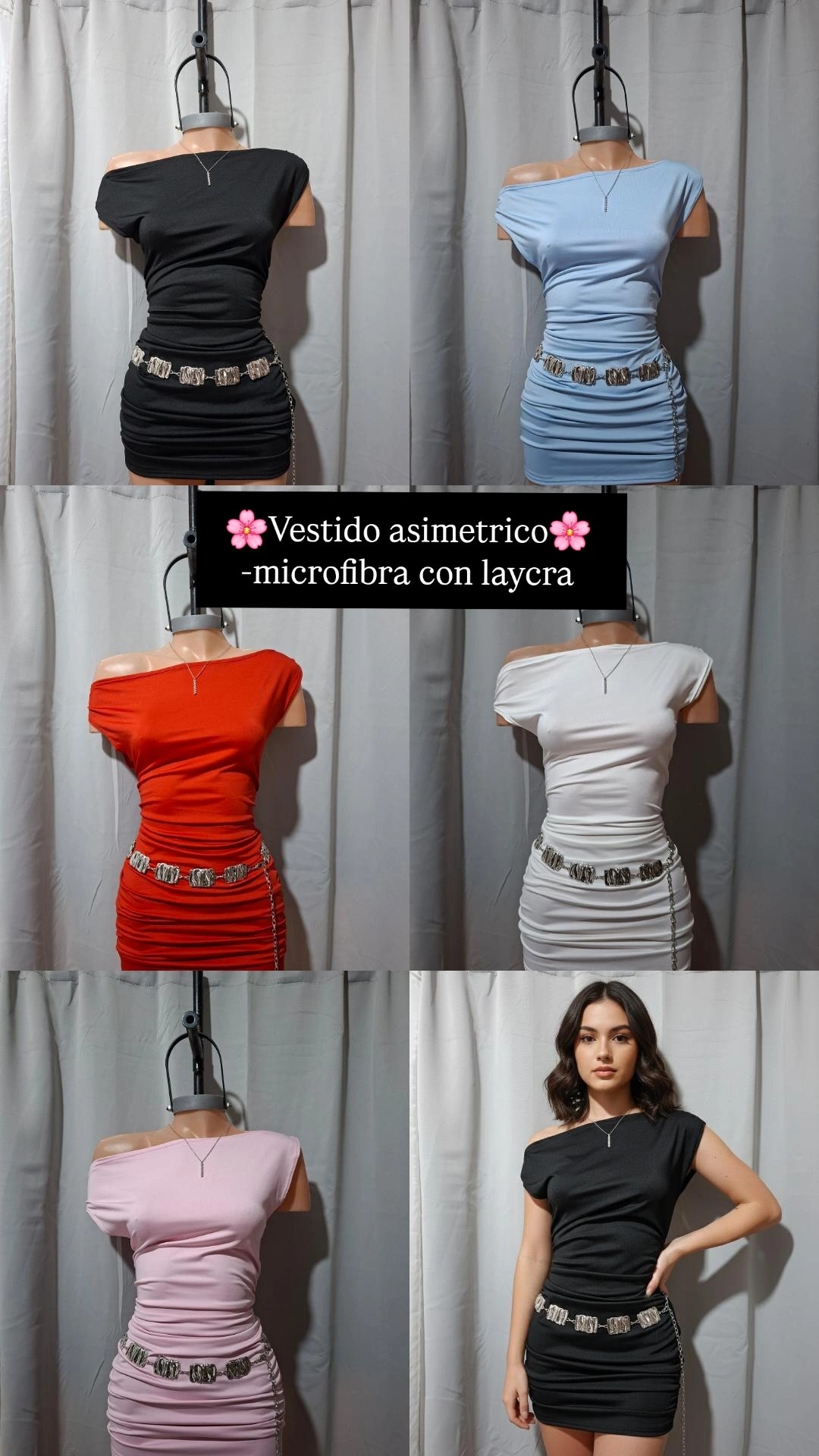 Vestido Asimetrico - Imagen 3