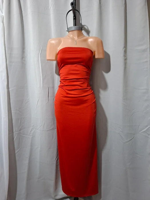 Vestido Straple Largo