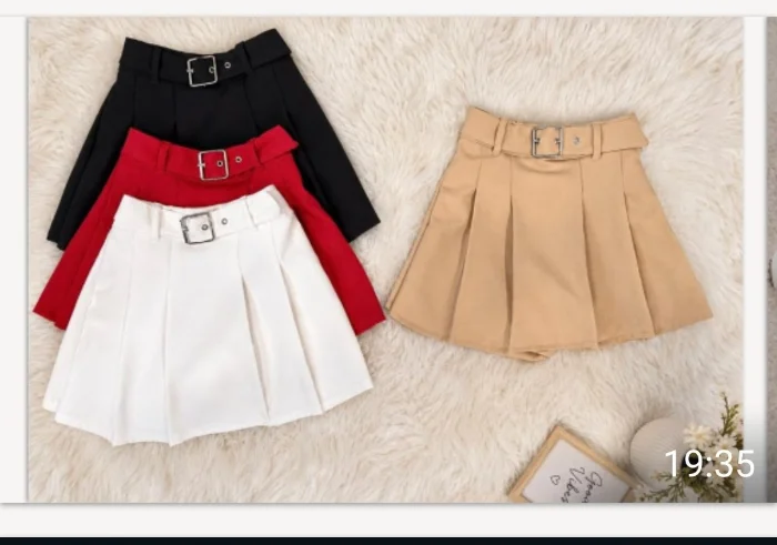 Short Pollera Sastrero