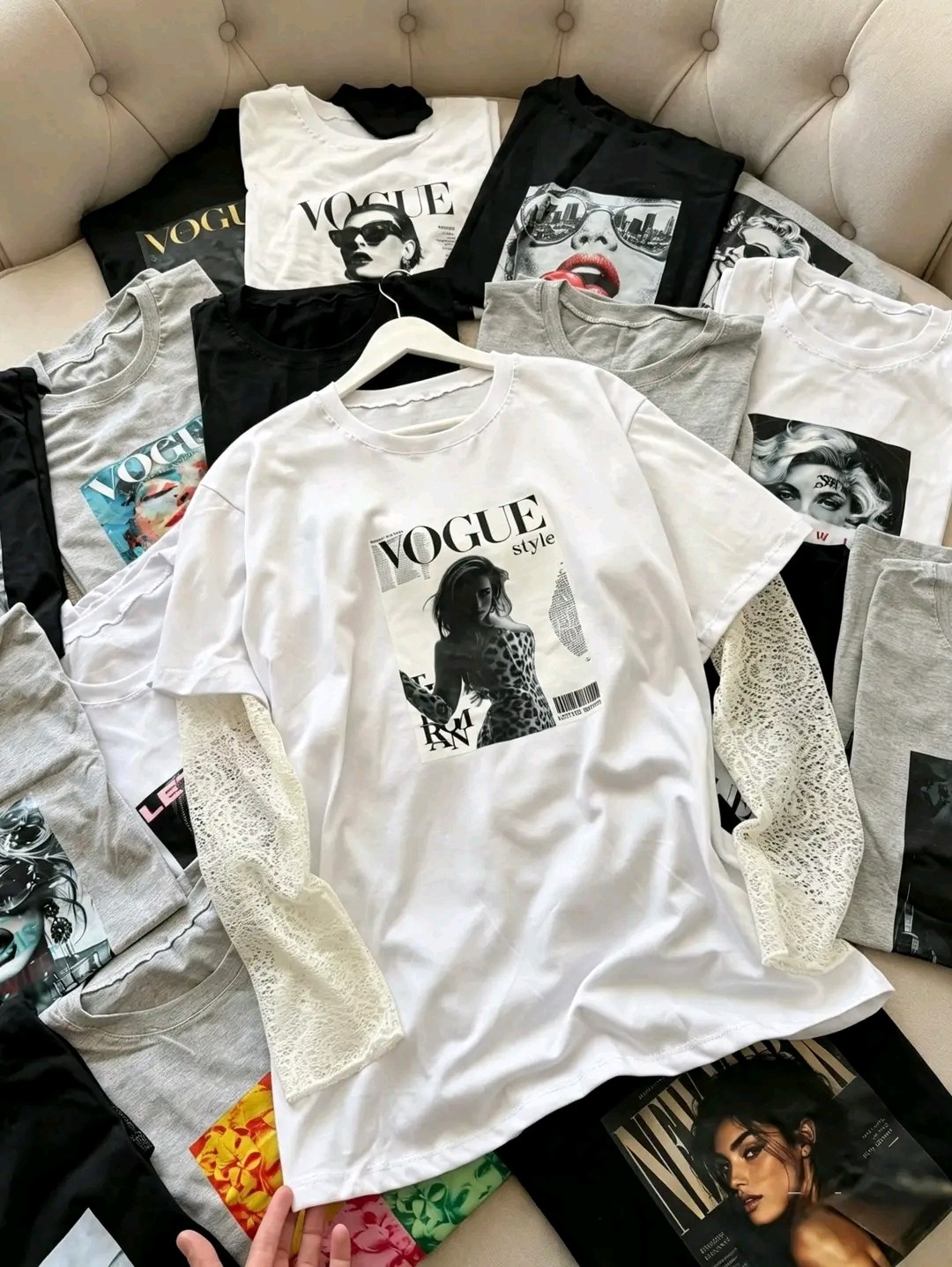 Remeron Manga Encaje - Imagen 4