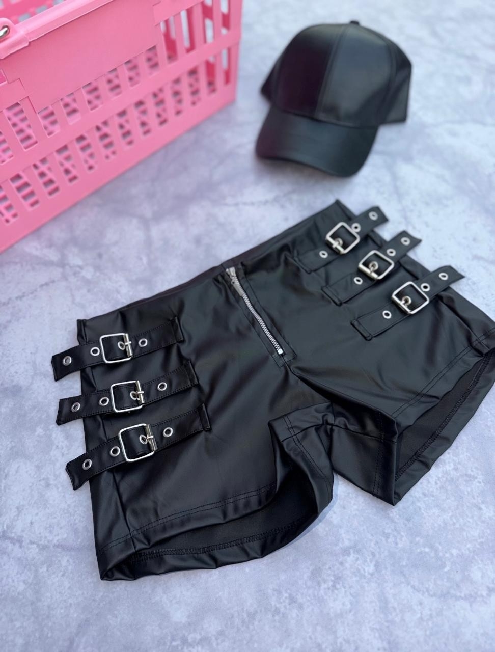 Short Engomado Triple Cinto - Imagen 2