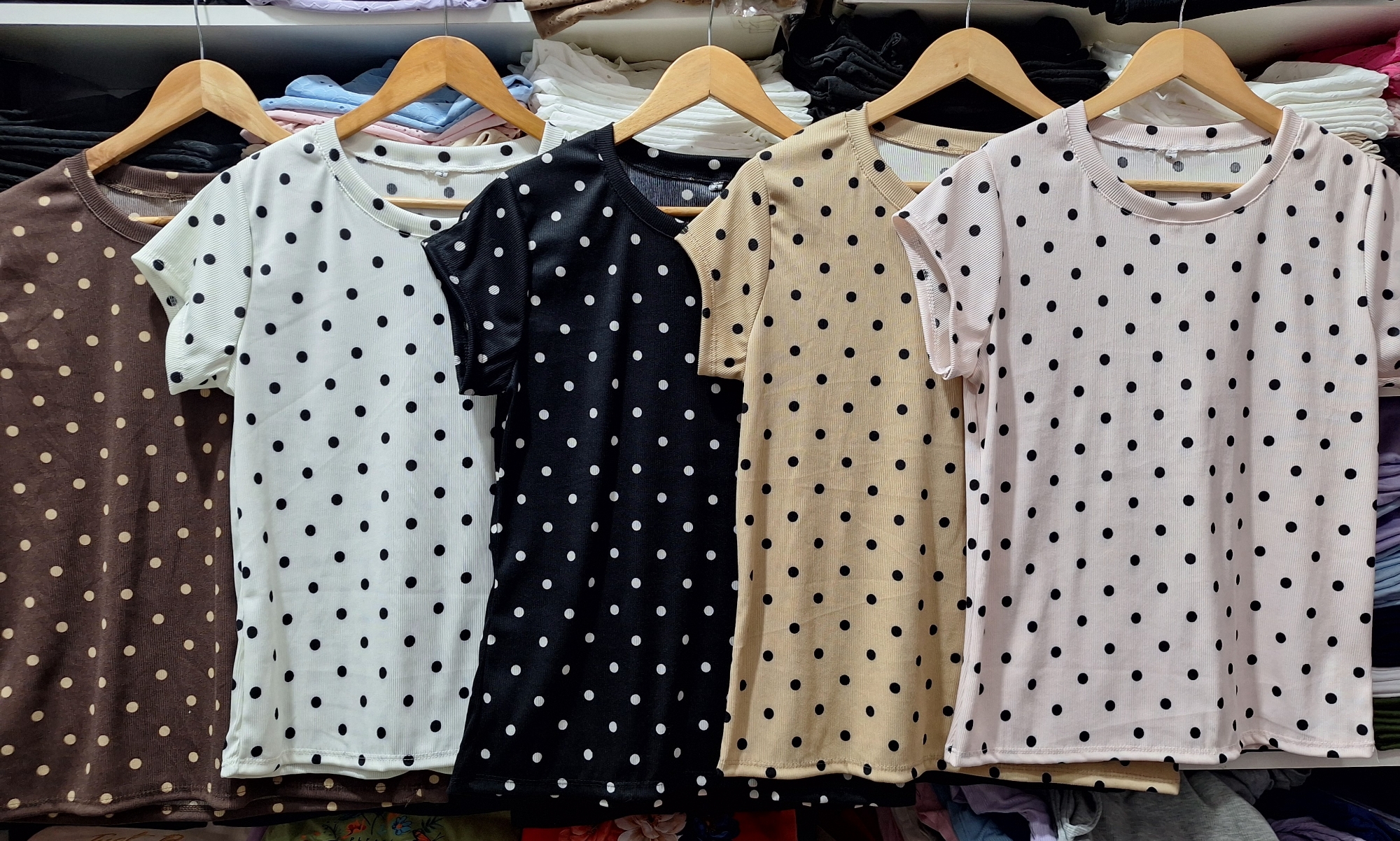 Remera Basica Lunares - Imagen 3
