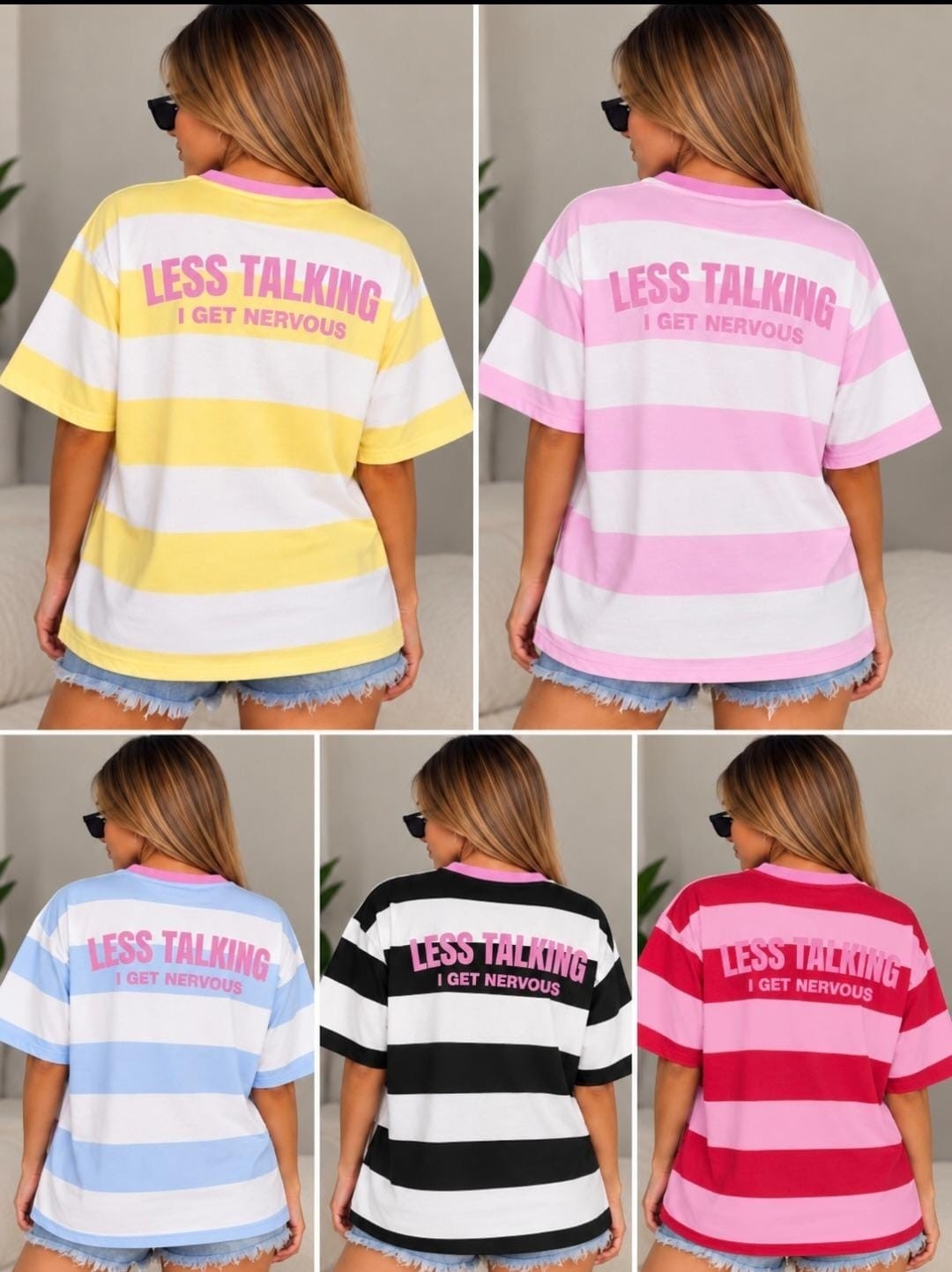 Remeras Rayadas Super Amplias y Cancheras - Imagen 2