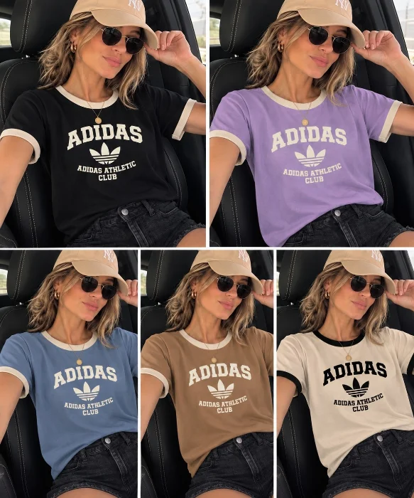 Remera Adi Combinada