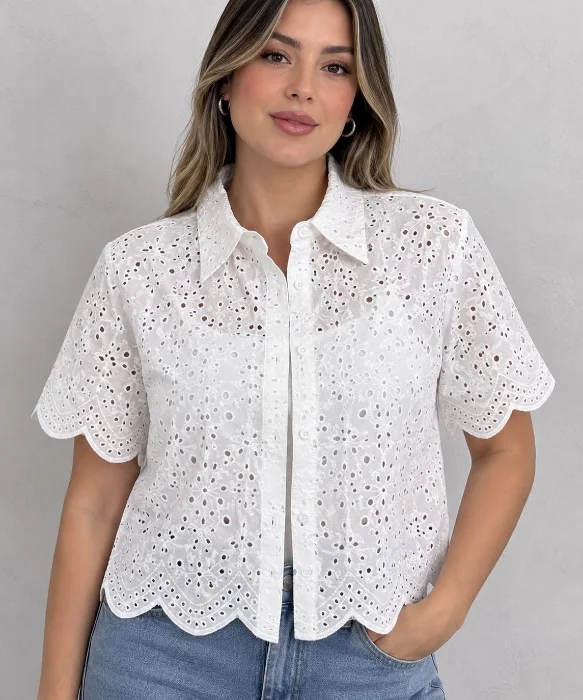 Camisa Broderie Cod.102