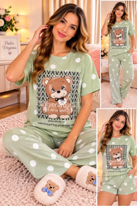 Pijamas de Tres Piezas