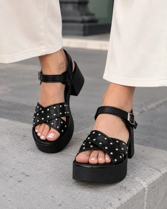 Sandalias Taco Medio"art.xana"