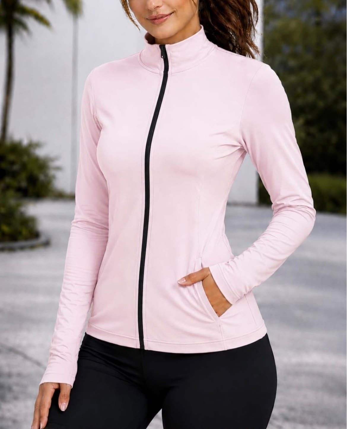 Campera Lycra Estampada o Lisa Dama - Imagen 4