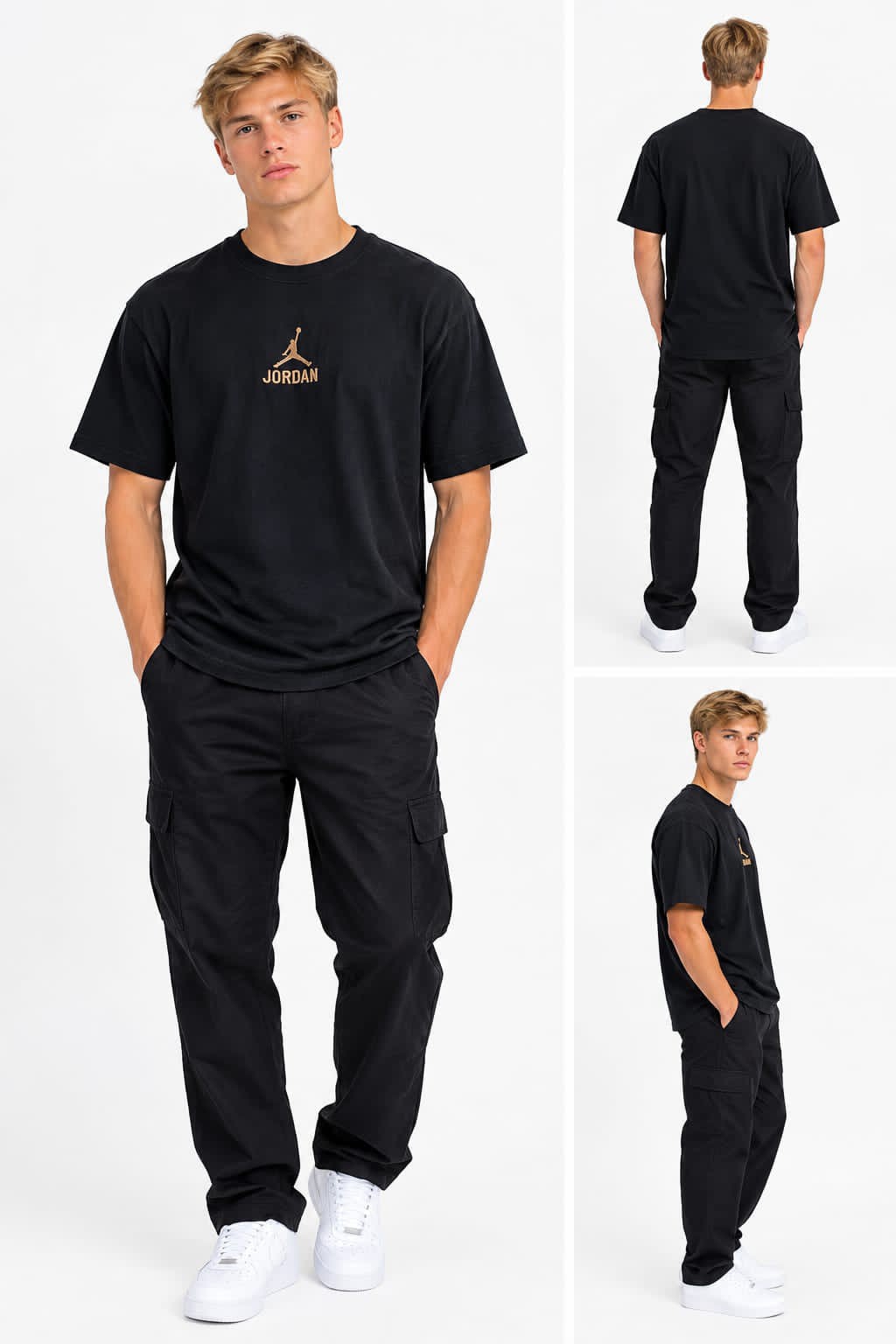 Remera Jordan Algodón 24.1 Bordada - Imagen 3