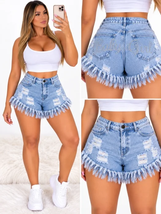 Short Jeans Rigido Excelente Calidad Talles  36al48