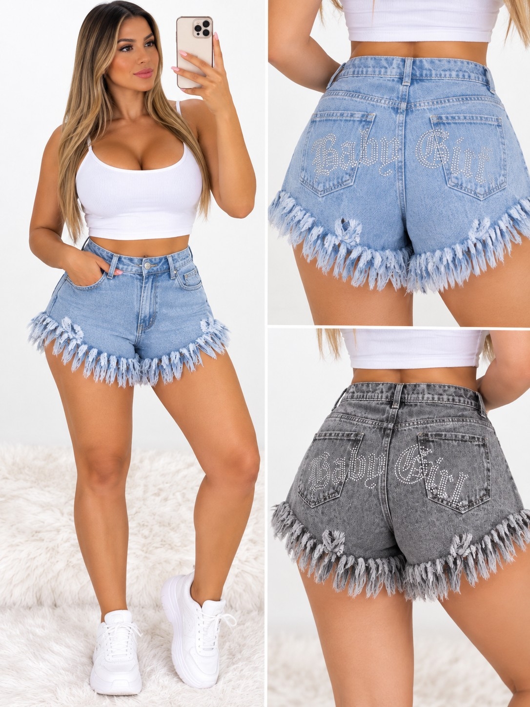 Short Jeans Rigido Excelente Calidad Talles  36al48 - Imagen 3