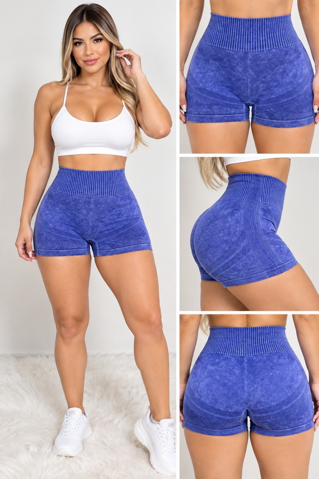 Short  Pre Lavado con Push Up Excelente Calidad Talles S/m/l/xl - Imagen 3