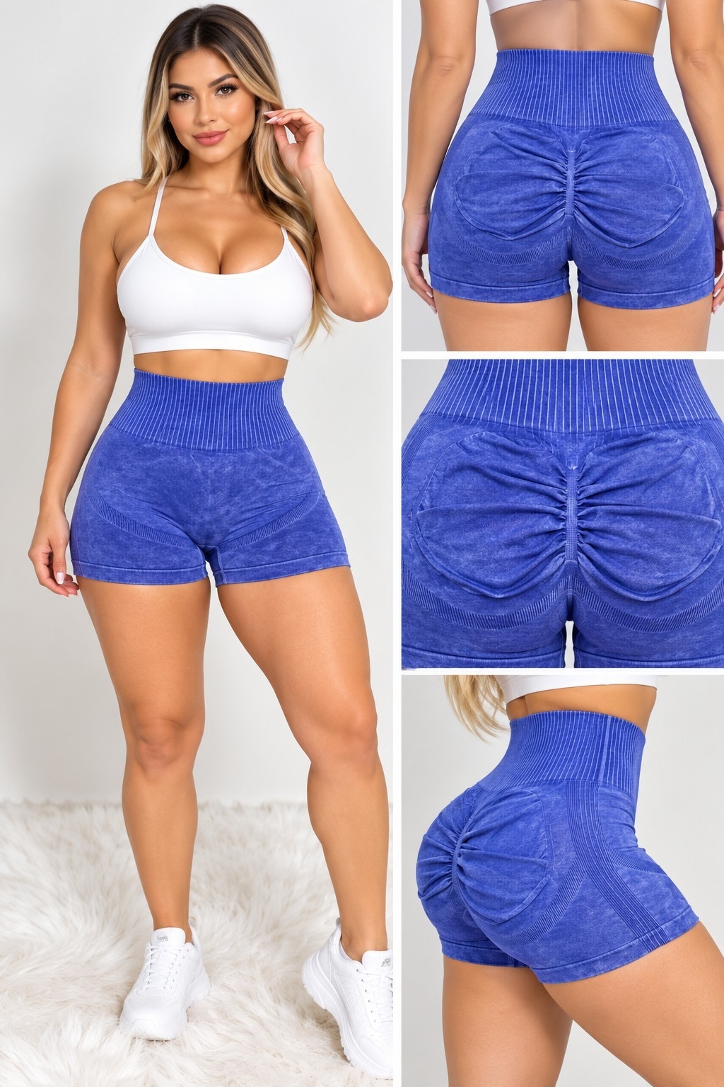 Short  Pre Lavado con Push Up Excelente Calidad Talles S/m/l/xl - Imagen 8