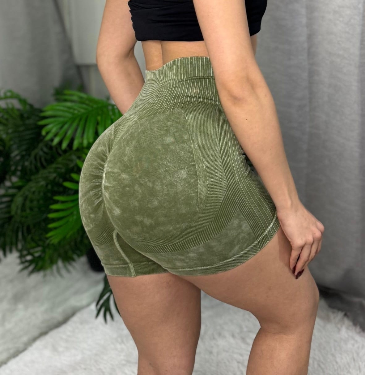 Short  Pre Lavado con Push Up Excelente Calidad Talles S/m/l/xl - Imagen 9