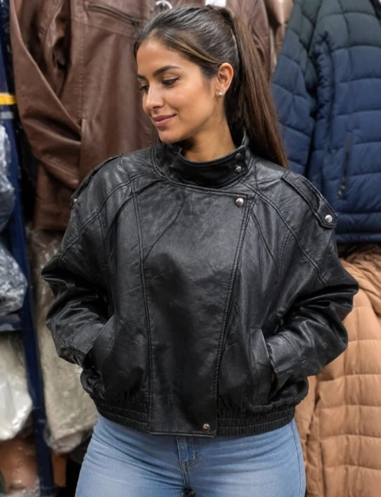 Campera Cuero Yd