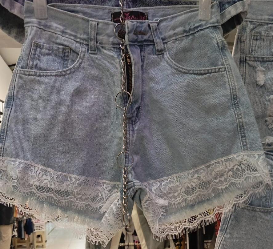 Shorts con Brillos y Encage - Imagen 2