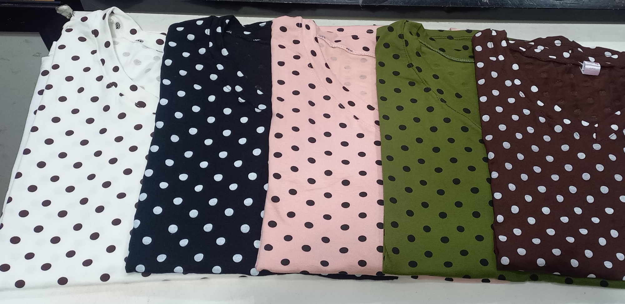 Remera Lunares de Modal Viscosa!! - Imagen 2