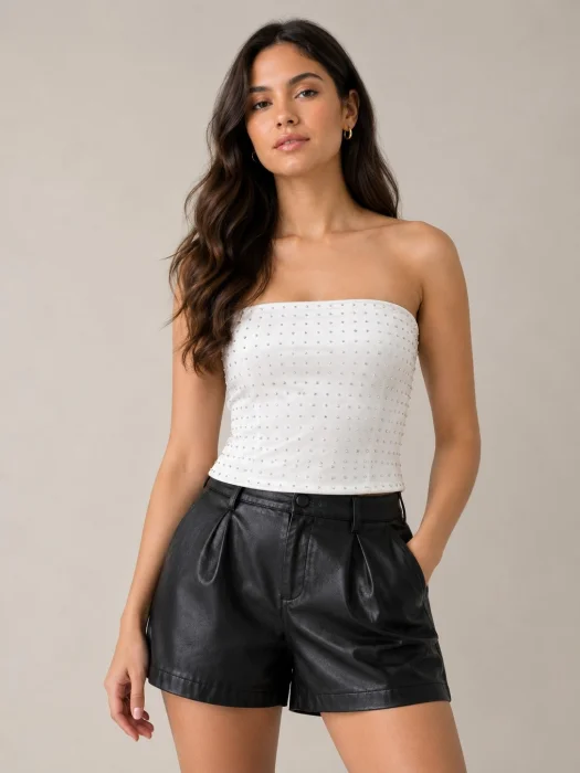 Top con Strapless
