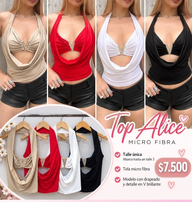 Top Alicie de Laycra