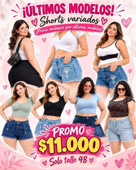 Shorts Especial Elastizados y Rígido Promo