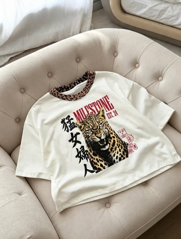 Remera Cuello Tejido - Imagen 1