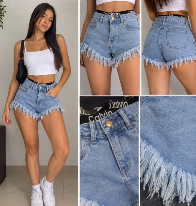 Short con Elastico en la Cintura