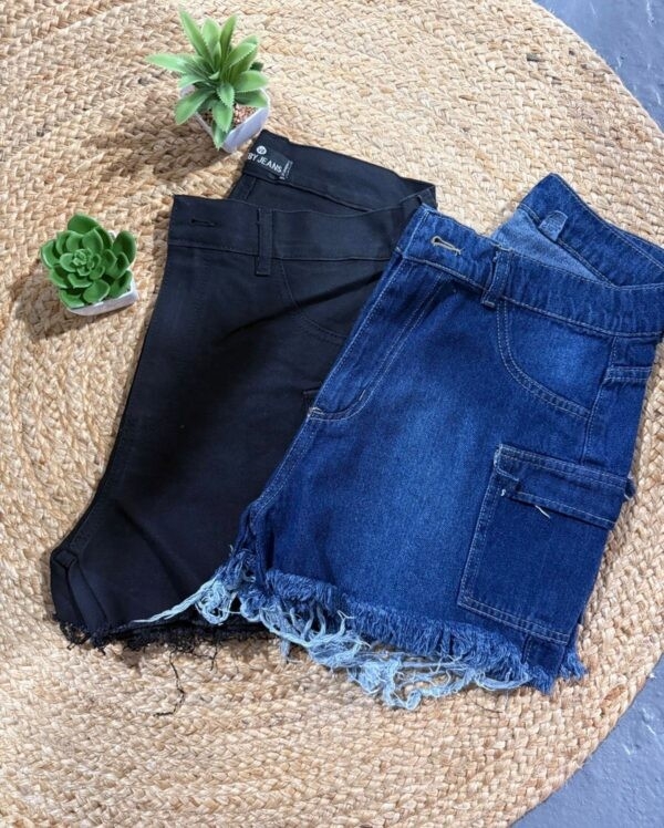 Shorts Rígidos Cargo - Imagen 2