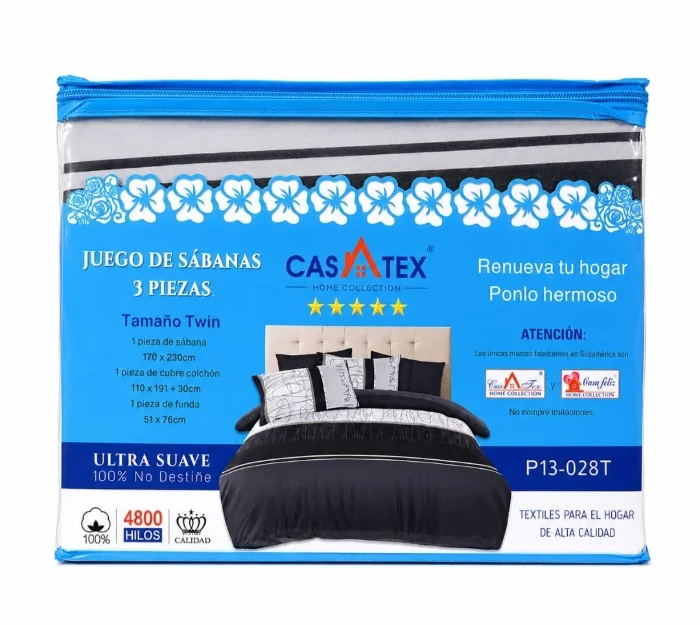 Sabanas 11/2 Casatex Cotton 4800 Hilos