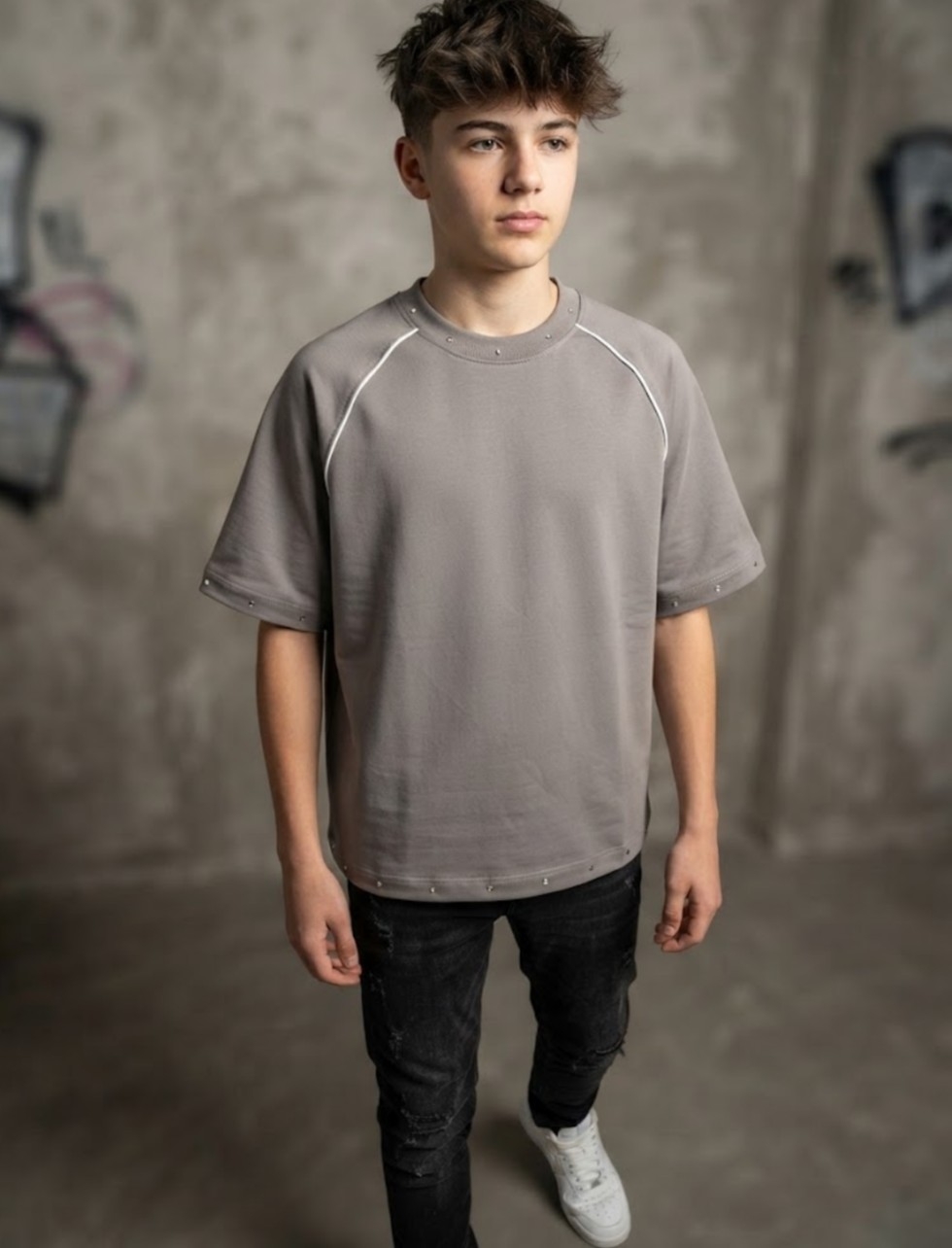 Remeras Teens (vivo/tachas) - Imagen 3