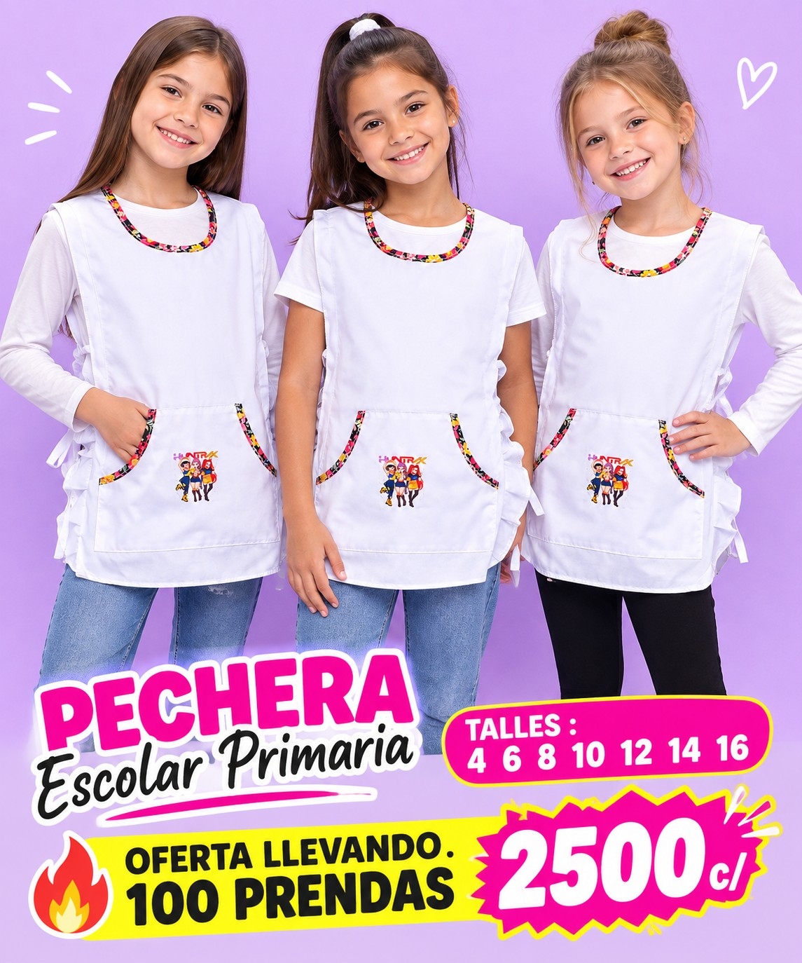 Pecheras Escolar - Imagen 2