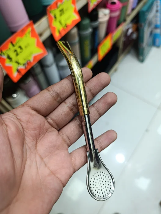 Bombilla con Bronce 15cm