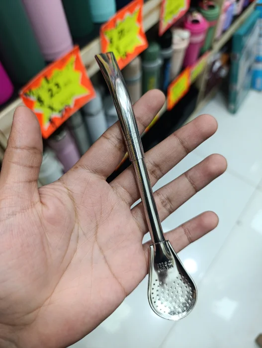 Bombilla de Acero