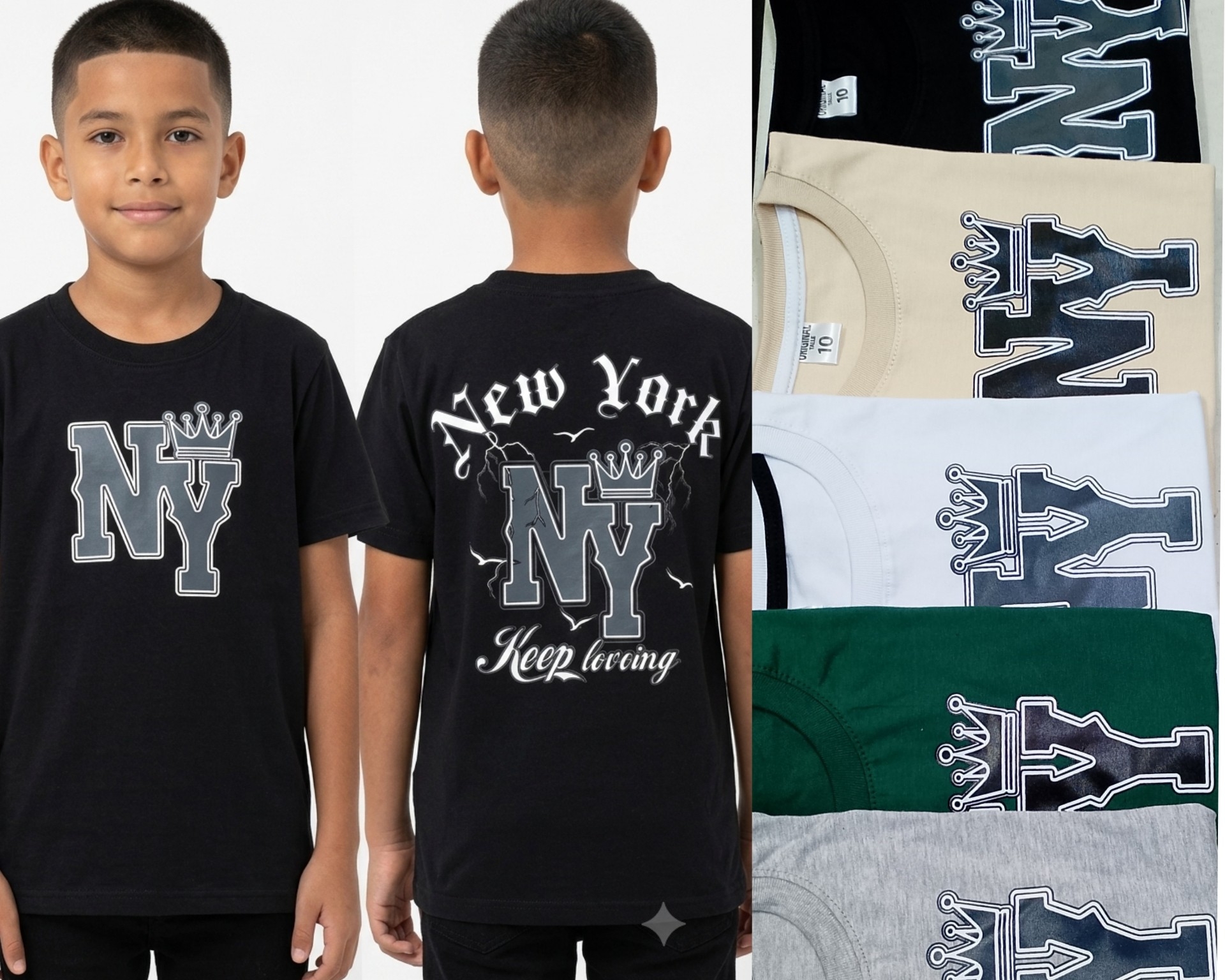 Remeras Doble Estampa - Imagen 2
