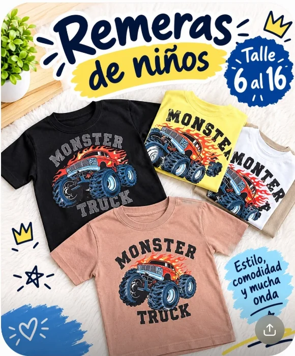 Remeras de Algodón