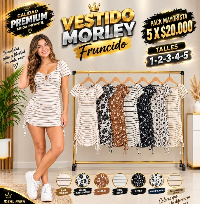 Vestilo Morley Fruncido