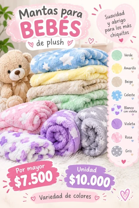 Mantas de Plush