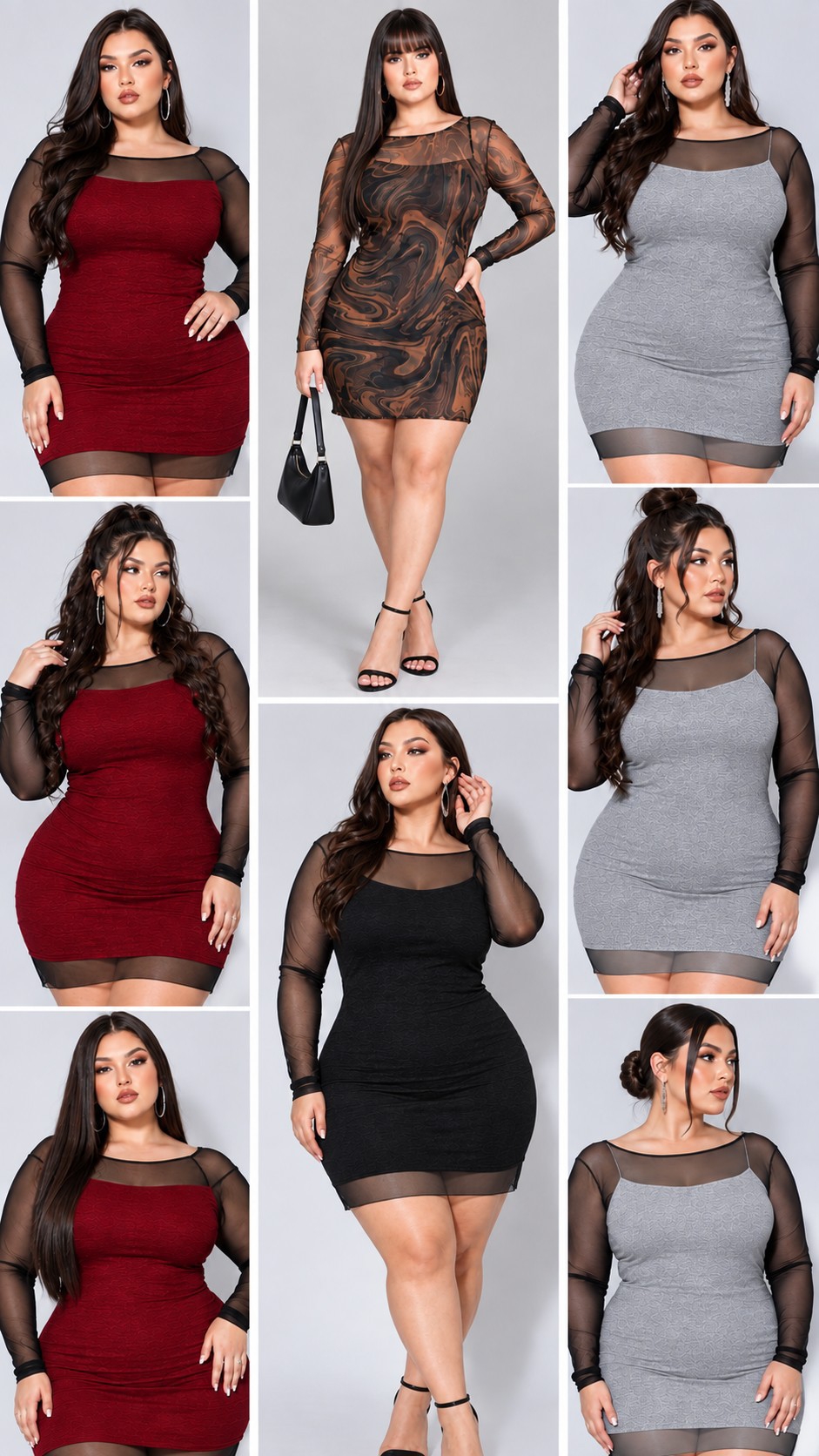 Vestido Tul Noche Completo - Imagen 3
