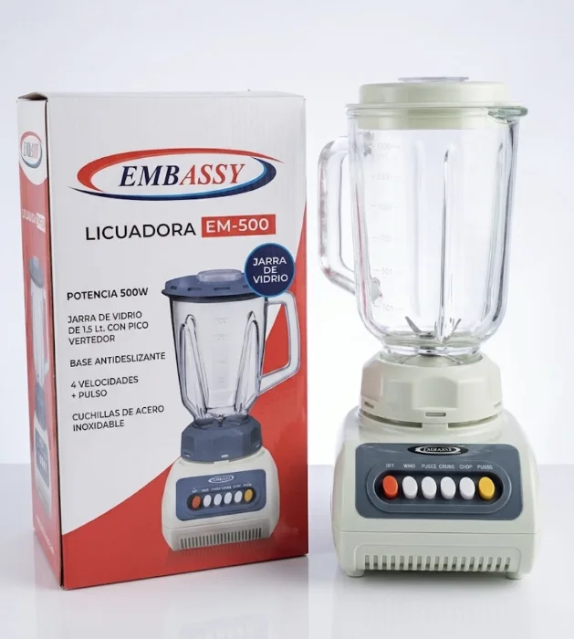 Licuadora de Vidrio - Embassy