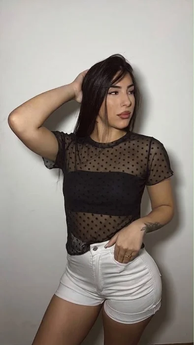 Remera Tul Lunares
