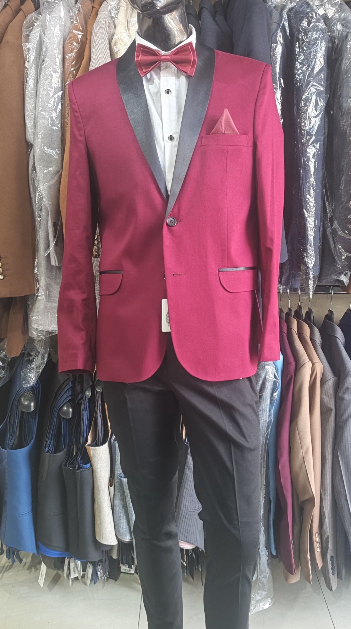 Traje de Hombre Smoking Cotton - Imagen 5