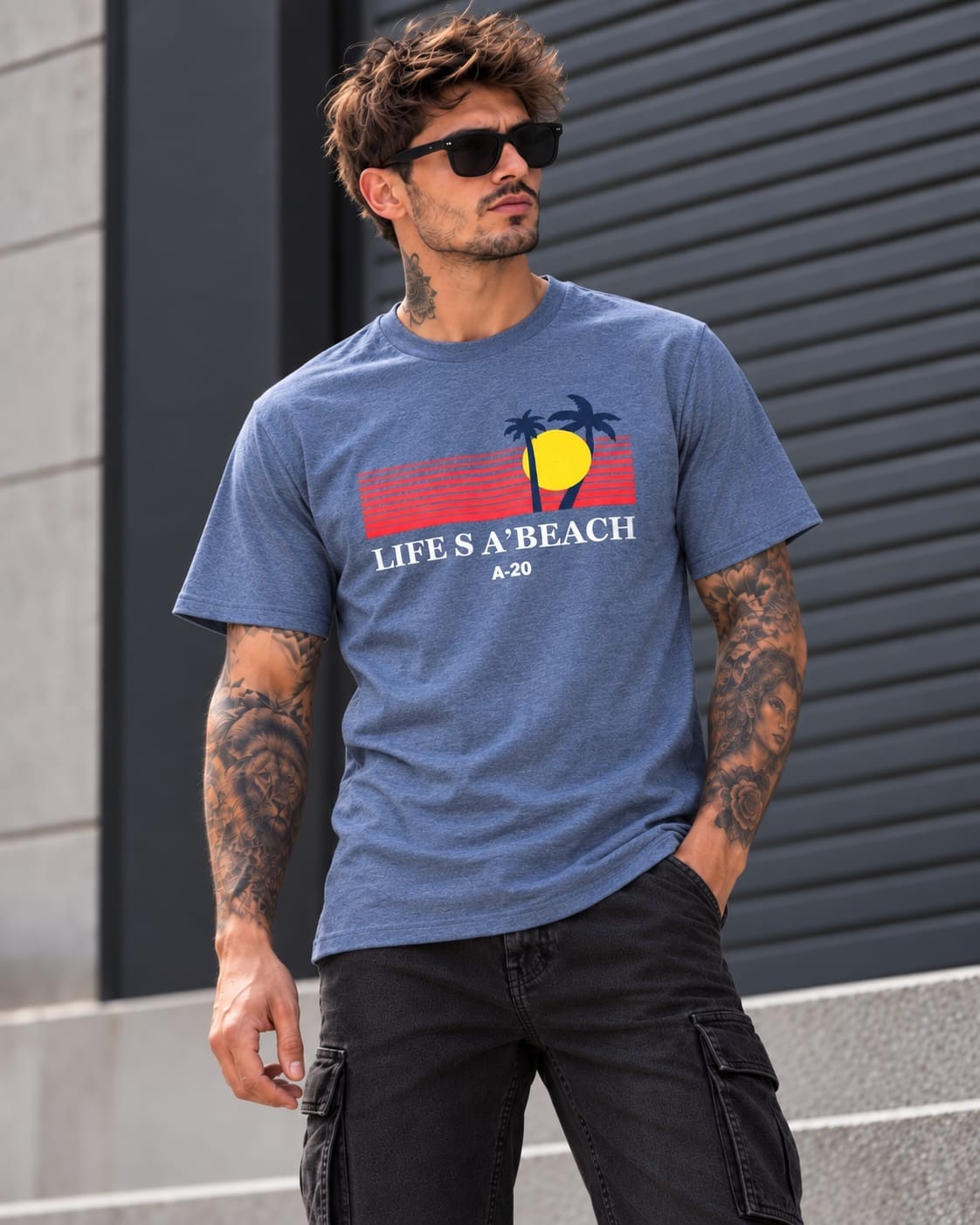 Remera A20 Life's a Beach - Imagen 2